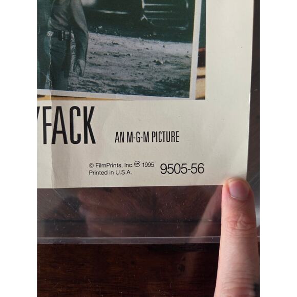 1995 FilmPrints Forbidden Planet Poster 28x22 MGM Reprint Sci-Fi Robby Robot - Picture 9 of 10